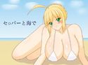 セ○バーと海でのジャケット|エロ同人