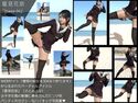 【Dars-All】『理想の彼女を3DCGで作ります』から生まれたバーチャルアイドル「里見花奈(さとみはな)」のハイキック写真集のジャケット|エロ同人
