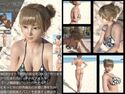 【+All】『理想の彼女を3DCGで作ります』から生まれたバーチャルアイドル「一ノ瀬廻里(いちのせめぐり)」のグラドル撮影風写真のジャケット|エロ同人