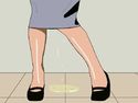 プレゼンの最中におしっこ我慢できなくなって漏らすキャリアOLのジャケット|エロ同人