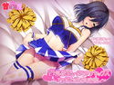 内気彼女とイチャラブセックス~チアコスでどっぷり中出し~のジャケット|エロ同人